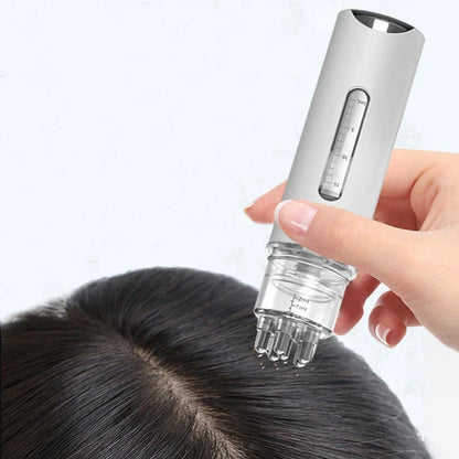 massaging oil applicator