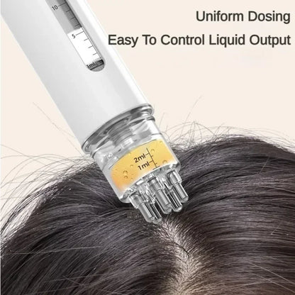 massaging oil applicator